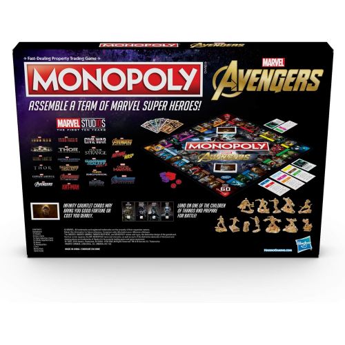 모노폴리 Hasbro Gaming Monopoly Avengers