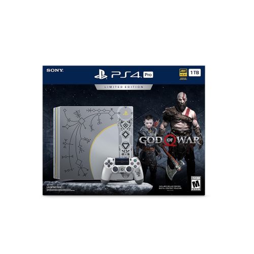  [아마존베스트]PlayStation 4 Pro 1TB Limited Edition Console - God of War Bundle [Discontinued]