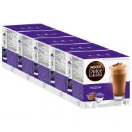 Nescafe Dolce Gusto Mocha, Pack of 5, 5 x 16 Capsules (40 Servings)