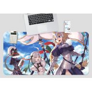 3D Fate Stay Night 1025 Japan Anime Game Non-Slip Office Desk Mouse Mat Game AJ WALLPAPER US Angelia (W120cmxH60cm(47x24))
