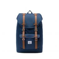 Herschel Mid-Volume 17L, Navy/Tan Synthetic Leather