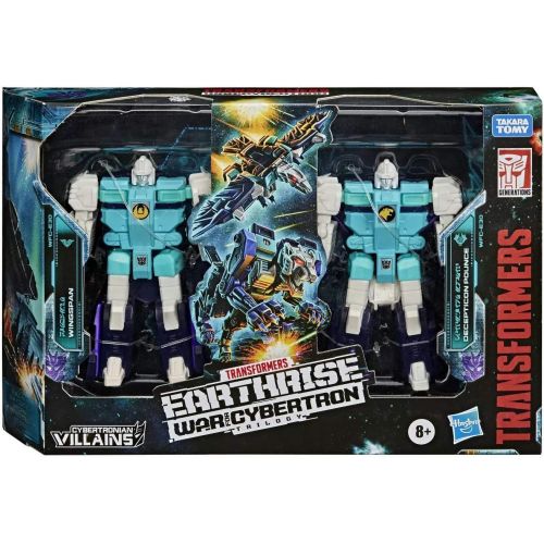 트랜스포머 Transformers War for Cybertron: Earthrise Decepticon Pounce and Wingspan Clones Set of 2
