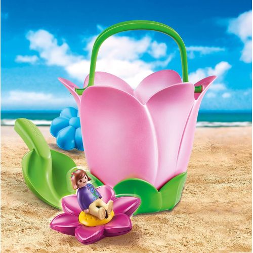 플레이모빌 Playmobil Sand Spring Flower Bucket Beach Toy