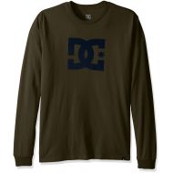 DC Mens Star Long Sleeve Logo Tee Shirt