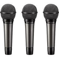 Audio-Technica ATM510PK Dynamic Cardioid Handheld Vocal Microphones (3 Pack)