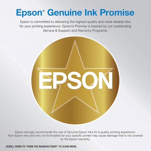 엡손 [아마존베스트]Epson EcoTank ET-15000 Wireless Color All-in-One Supertank Printer with Scanner, Copier, Fax, Ethernet and Printing up to 13 x 19 Inches, Works with Alexa