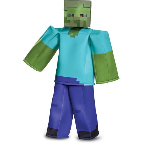  Disguise Minecraft Prestige Zombie Costume for Kids