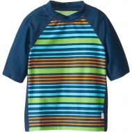 I play. i play. Boys Baby Unisex Short Sleeve Rash Guard UPF 50+