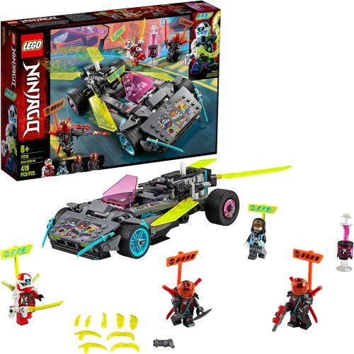  LEGO NINJAGO Ninja Tuner Car 71710 Toy Car for Kids Building Kit, New 2020 (419 Pieces)