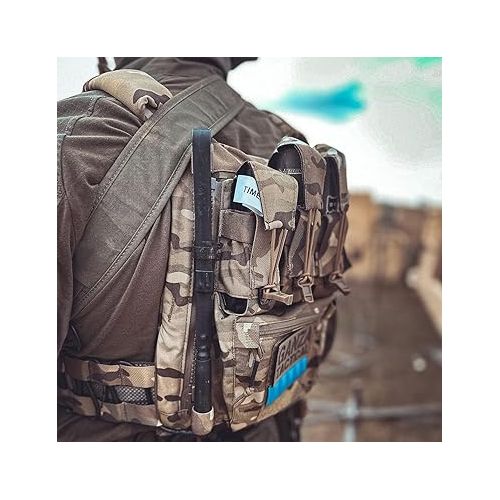  PETAC GEAR Tactical Tegris Cummerbund V5 Weighted Vest Full Set For Man Cosplay With Zip On Back Panel Banger