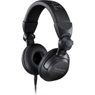 [아마존베스트]Technics Professional DJ Headphones with 40mm CCAW Voice Coil Drivers, 270° Swivel Housing and Locking Detachable Cord; Lightweight, Foldable High Input - EAH-DJ1200 (Black)
