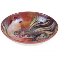 Certified International 17717 Sunflower Rooster Serving/Pasta Bowl, 13 x 3, Multicolor