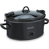 Crock-Pot 6-Quart Cook & Carry Manual Portable Slow Cooker, Stainless Steel