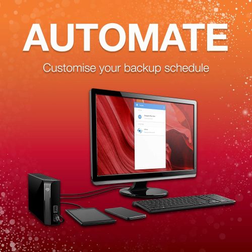  Visit the Seagate Store Seagate Backup Plus HUB 6TB Backup Plus Hub, 6000 GB, STEL6000200 (Backup Plus Hub, 6000 GB, 3.5, 3.2 Gen 1 (3.1 Gen 1), Black)