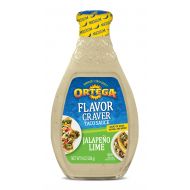 Ortega Flavor Craver Taco Sauce, Jalapeno Lime, 8 Ounce (Pack of 12)