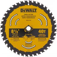 DEWALT Circular Saw / Table Saw Blade, 8-1/4-Inch, 40-Tooth (DWA181440)