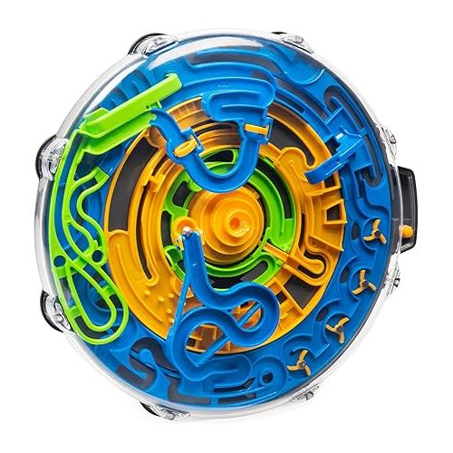  Perplexus Revolution Runner Motorized 3D Gravity Maze Game Brain Teaser Puzzle Ball | Anxiety Relief Items | Sensory Toys for Adults & Kids Ages 9+
