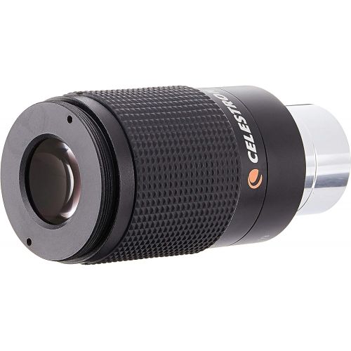 셀레스트론 Celestron - Zoom Eyepiece for Telescope - Versatile 8mm-24mm Zoom for Low Power and High Power Viewing - Works with Any Telescope That Accepts 1.25 Eyepieces & 18778 AC Adapter (Bl