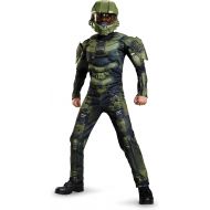 Disguise Master Chief Classic Muscle Costume, Large (10-12)