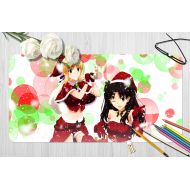 3D Fate Stay Night 887 Japan Anime Game Non-Slip Office Desk Mouse Mat Game AJ WALLPAPER US Angelia (W120cmxH60cm(47x24))
