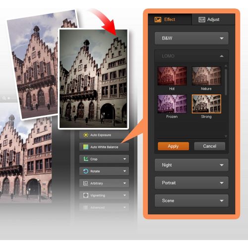  [아마존베스트]Plustek OpticFilm 135i - Automatic Film & Slide Scanner, Batch converts 35mm Slides & Film Negatives, Support 3rd Party Editing Software Export with 7200 dpi Resolution and Infrare