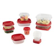Rubbermaid Easy Find Lids Food Storage Containers, Racer Red, 20-Piece Set 1783142
