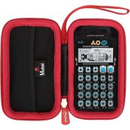 Mchoi Hard EVA Travel Case for Teenage Engineering PO-14 Pocket Operator Sub Bass Synthesizer, Case Only Red