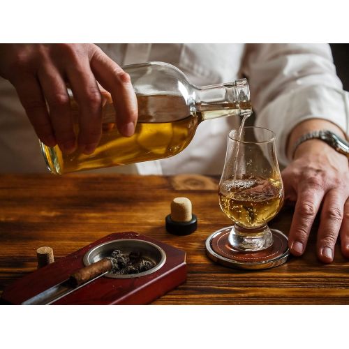 [아마존베스트]Glencairn Whisky Glass: Set of 4 in Deluxe Velvet Gift Box