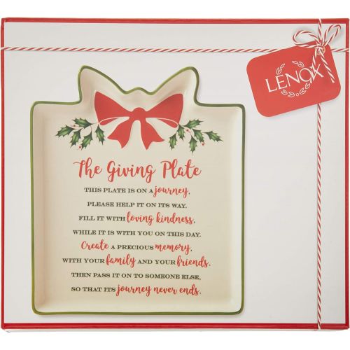 레녹스 Lenox Holiday Gift Giving Plate