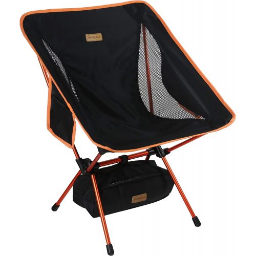 트렉 TREKOLOGY YIZI GO Compact Camping Chairs for Adults,Kids Camping Chair, Foldable Camping Chairs Ultra Light, Portable Camping Chair, Ultralight Camping Chair Lightweight Backpackin