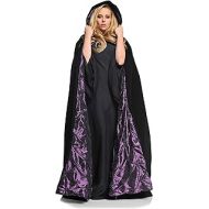 Underwraps Deluxe Velvet and Satin with Embossed Satin Lining 63 Adult Cape