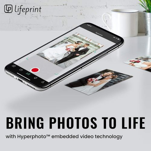  Lifeprint 2x3 Instant Printer for iPhone. Turn Your iPhone Into an Instant-Print Camera for Photos and Video! - Black
