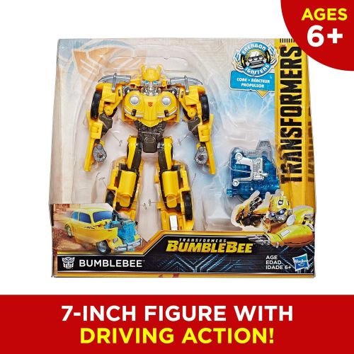 트랜스포머 Transformers: Bumblebee Movie Toys, Energon Igniters Nitro Bumblebee Action Figure - Included Core Powers Driving Action - Toys for Kids 6 & Up, 7