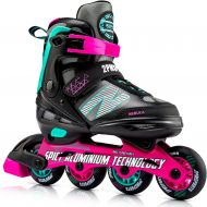 2PM SPORTS Adjustable Inline Skate for Children, Fun Kids Roller Blades, Beginner Skates for Girls and Boys
