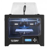 FlashForge 3D Printer Creator Pro, Metal Frame Structure, Acrylic Covers, Optimized Build Platform, Dual Extruder W/2 Spools, Works with ABS and PLA