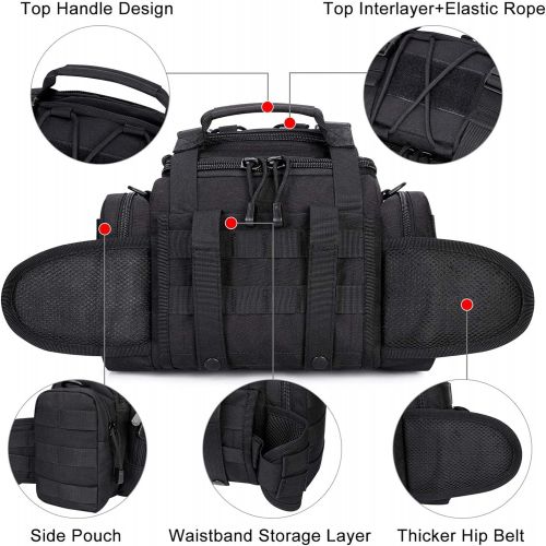  G4Free Sport Outdoor Waist Pack Tactical Sling Bag Hiking Fanny Pack Fishing Tackles
