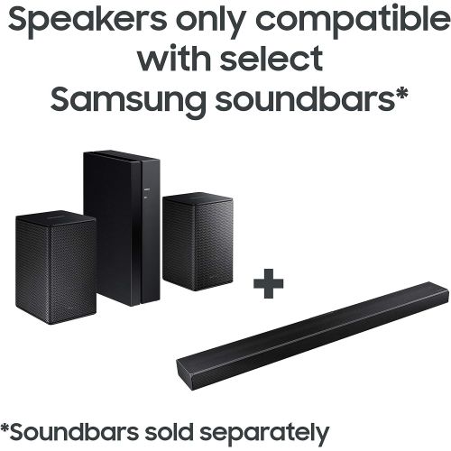 삼성 [무료배송]삼성 벽걸이형 스피커 블랙 Samsung SWA-8500S 2.0 Speaker System Wall Mountable Black Model (SWA-8500S/ZA)