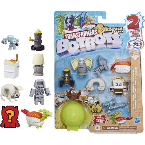 트랜스포머 Transformers Toys BotBots Series 5 Hibotchi Heats 8-Pack  Mystery 2-in-1 Collectible Figures! Kids Ages 5 and Up (Styles and Colors May Vary) by Hasbro