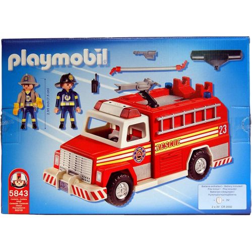 플레이모빌 Playmobil Fire Truck