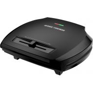 George Foreman 8-Serving Classic Plate Grill and Panini Press, Black, GR380VB