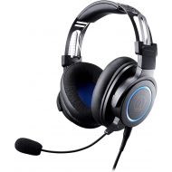 Audio-Technica ATH-G1 Premium Gaming Headset for PS5, Xbox Series X, Laptops, and PCs, with 3.5 mm Wired Connection, Detachable Mic, Black