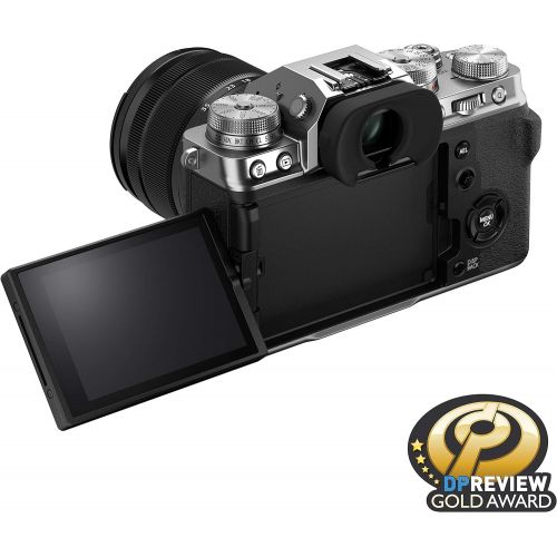 후지필름 [아마존베스트]Fujifilm X-T4 Mirrorless Digital Camera XF16-80mm Lens Kit - Silver