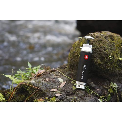  Katadyn Pocket Water Filter, Long Lasting for Personal or Small Group Camping, Backpacking or Emergency Preparedness