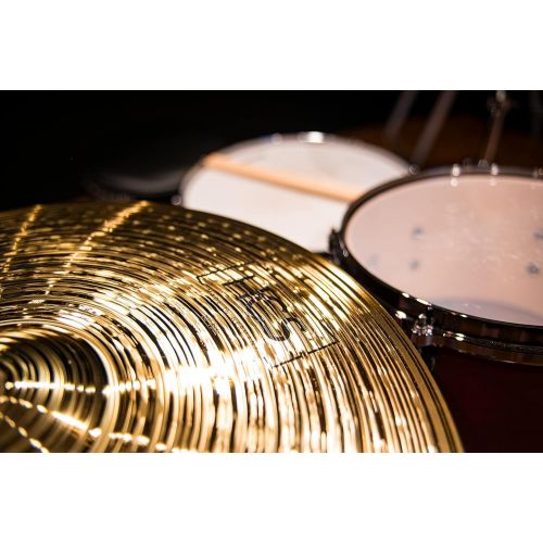  Meinl Cymbals Meinl 20 Ride Cymbal - HCS Traditional Finish Brass for Drum Set, Made in Germany, 2-YEAR WARRANTY (HCS20R)