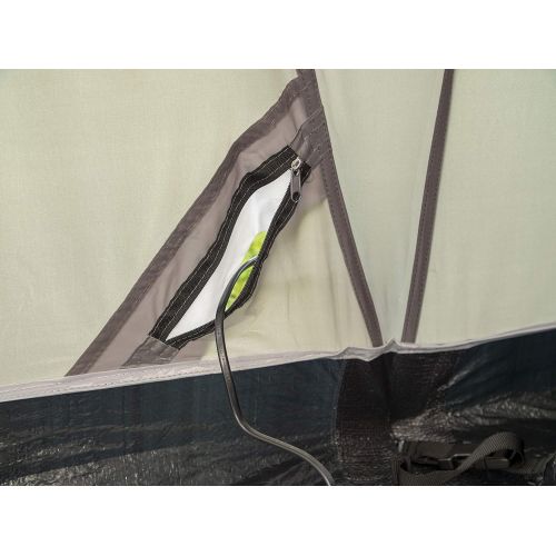 콜맨 Coleman Waterfall 5 Deluxe family tent, 5 Man Tent with Separate Living and Sleeping Area, Easy to Pitch, 5 Person tent, 100 Percent Waterproof HH 3000 mm, One Size