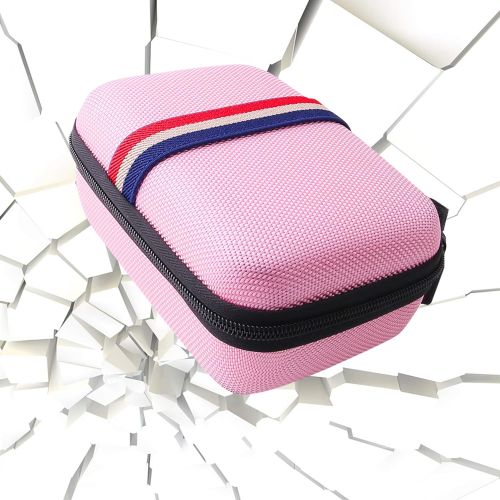  WERJIA Hard Carrying & Protective Case for WOWGO/Coolwill Kids Digital Camera for Many Brands Kids Camera Case (Pink)