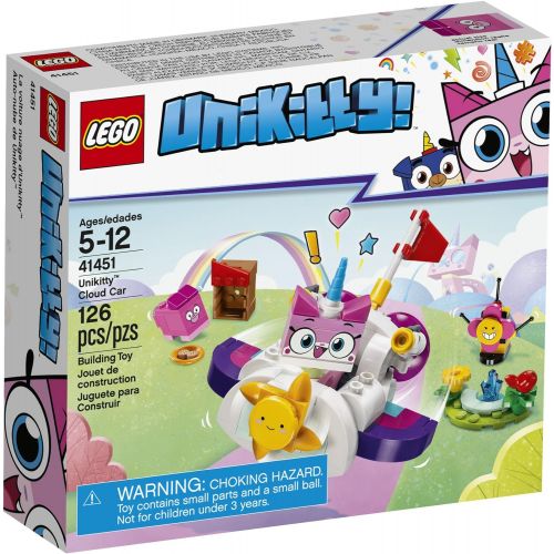  LEGO Unikitty! Unikitty Cloud Car 41451 Building Kit (126 Pieces) (Discontinued by Manufacturer)