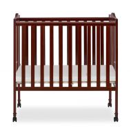 Dream On Me 2 in 1 Lightweight Folding Portable Stationary Side Crib