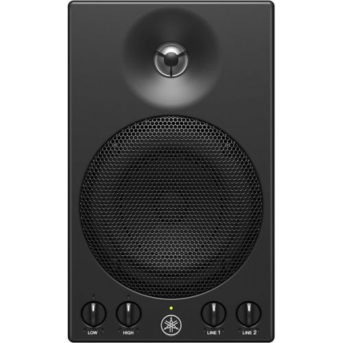 야마하 Yamaha MSP3A Powered Studio Monitor Speaker, 4 Woofer