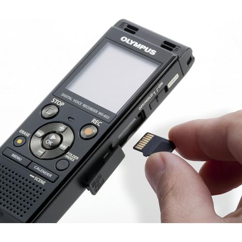  [아마존베스트]Olympus Voice Recorder WS-853 with 8GB, Voice Balancer, True Stereo Mic